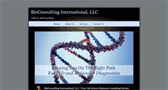 Desktop Screenshot of bioconsultinginternational.com